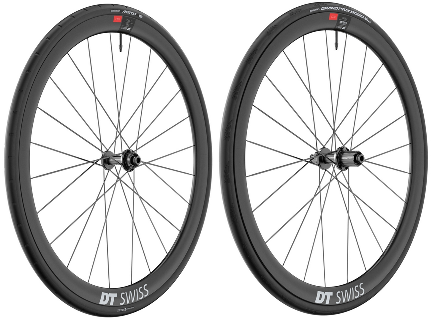 Komplet kół z oponami DT SWISS ARC 1100 Dicut