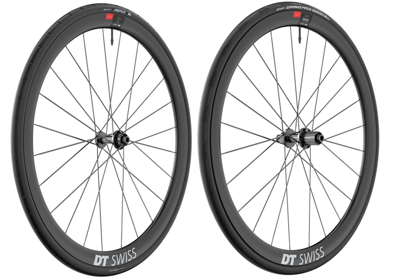 Komplet kół z oponami DT SWISS ARC 1100 Dicut