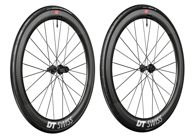 Komplet kół z oponami DT SWISS ARC 1100 Dicut