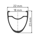 Komplet kół DT SWISS P 1800 Spline 23