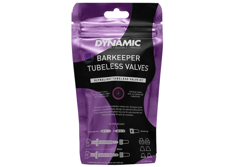 Zestaw wentyli presta DYNAMIC Barkeeper Valve Kit