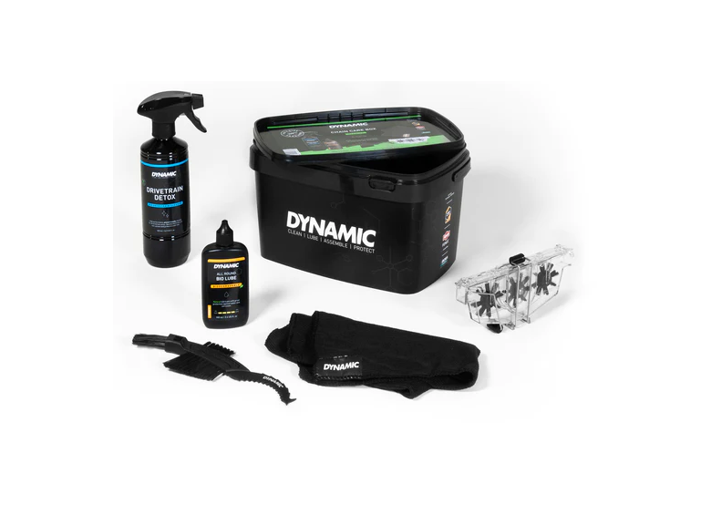 Zestaw do czyszczenia i smarowania łańcucha DYNAMIC Chain Care Box Premium
