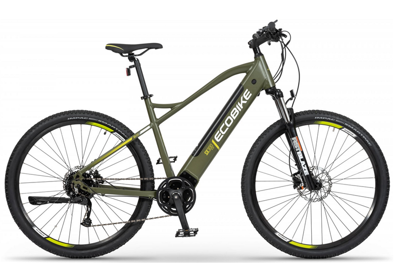 Rower elektryczny ECOBIKE SX300 GREEN
