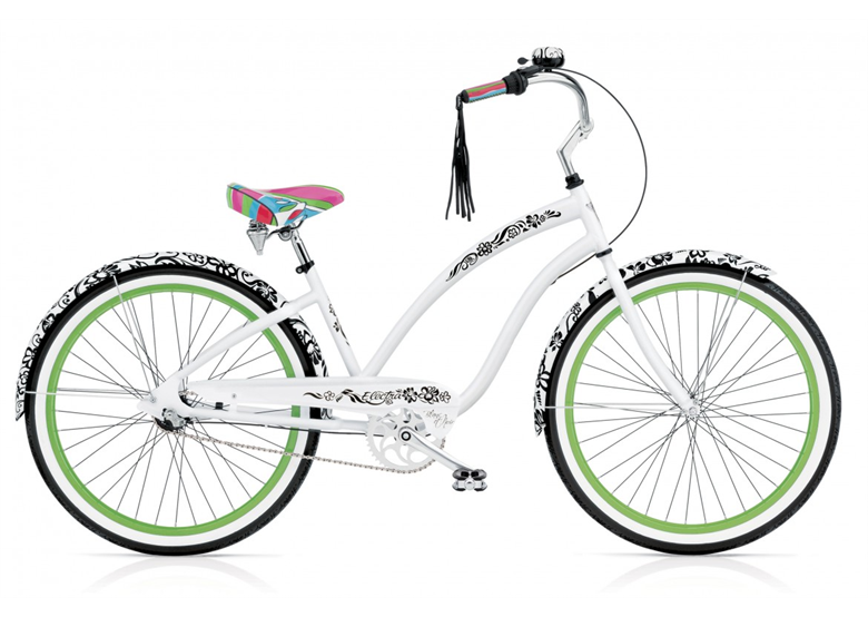 Rower miejski ELECTRA Blanc Et Noir