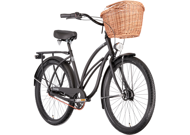 Rower miejski damski EMBASSY Black Panther Deluxe 26