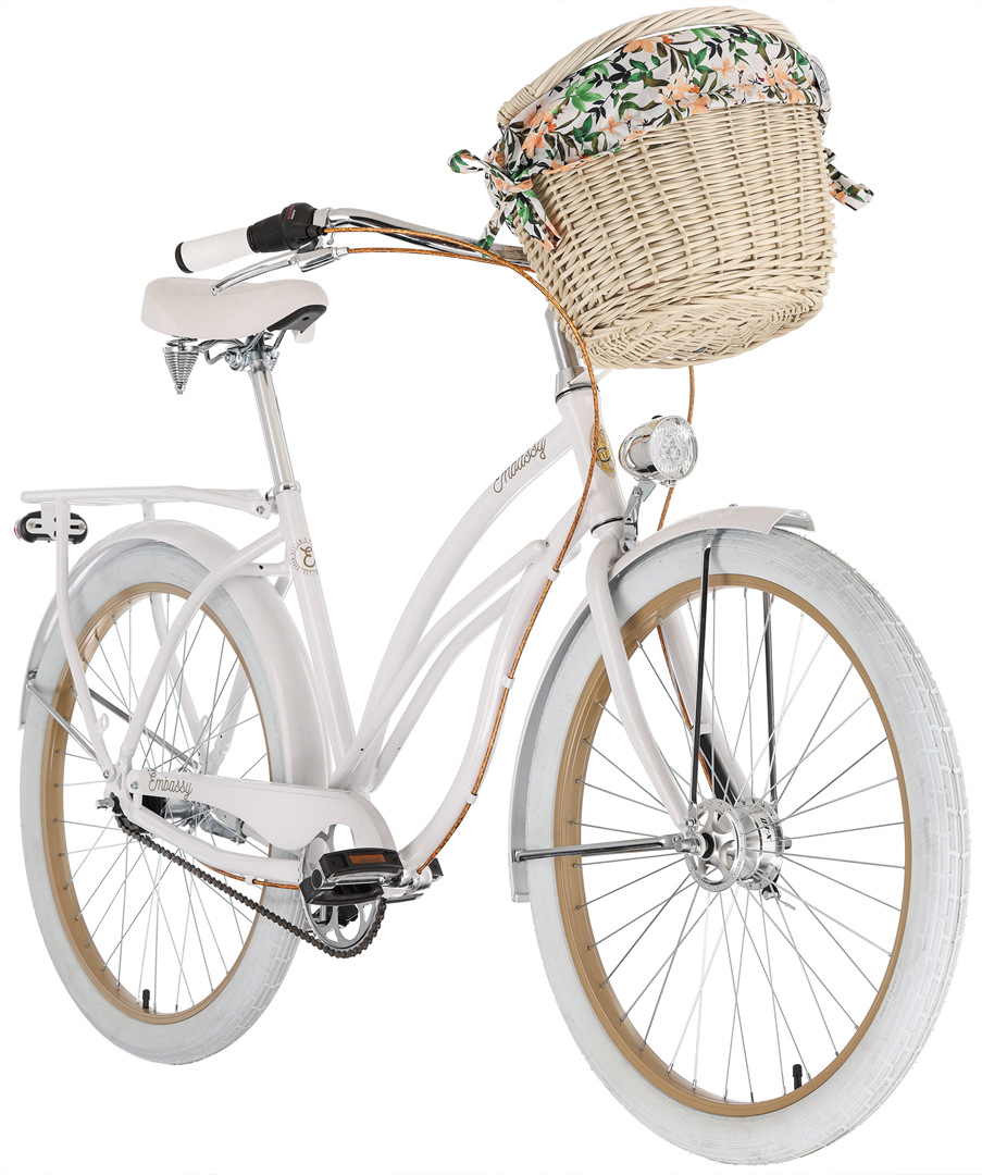 Rower miejski damski EMBASSY Glamour 26 CentrumRowerowe.pl