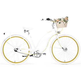 Rower miejski damski EMBASSY Glamour Deluxe 28