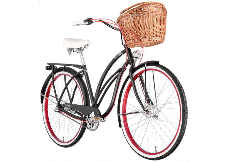 Rower miejski damski EMBASSY Magic Rocket Deluxe 28