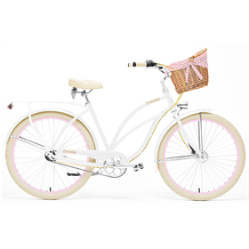Rower miejski damski EMBASSY White Rose Deluxe 26