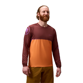 Koszulka rowerowa z długim rękawem ENDURA Core Printed