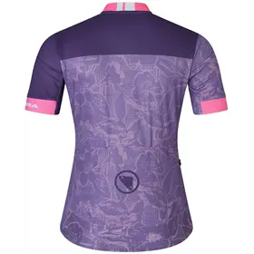 Koszulka kolarska damska ENDURA Floral  Block FS260 Print
