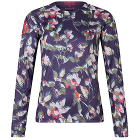 Koszulka rowerowa damska z długim rękawem ENDURA Floral LTD Printed