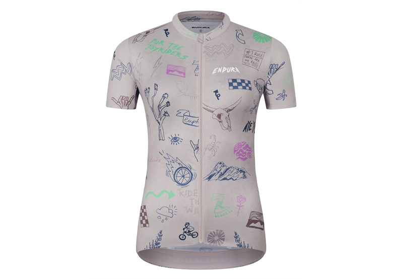 Koszulka kolarska damska ENDURA Pro SL Print Wms