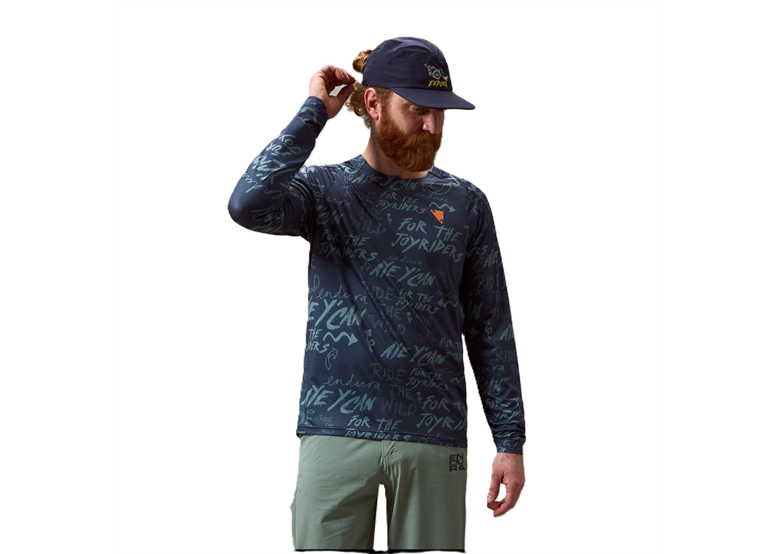 Koszulka rowerowa z długim rękawem ENDURA SingleTrack Print