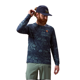 Koszulka rowerowa z długim rękawem ENDURA SingleTrack Print