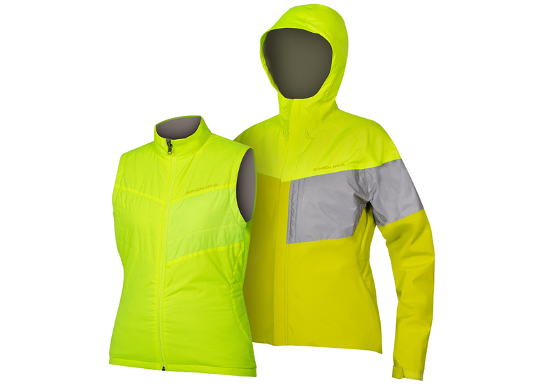 Kurtka rowerowa damska ENDURA Urban Luminite 3 w 1 II Wms