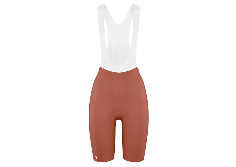 Spodenki rowerowe damskie z wkładką EROE Grinta Pure Terra Cotta