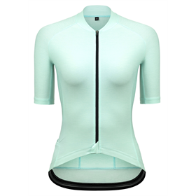 Koszulka kolarska damska EROE Melange Latte e Menta