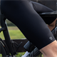 Spodenki rowerowe damskie z wkładką EROE NBŚ Grinta Pure Black