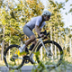 Spodenki rowerowe damskie z wkładką EROE NBŚ Grinta Pure Grey