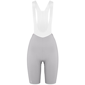 Spodenki rowerowe damskie z wkładką EROE NBŚ Grinta Pure Grey