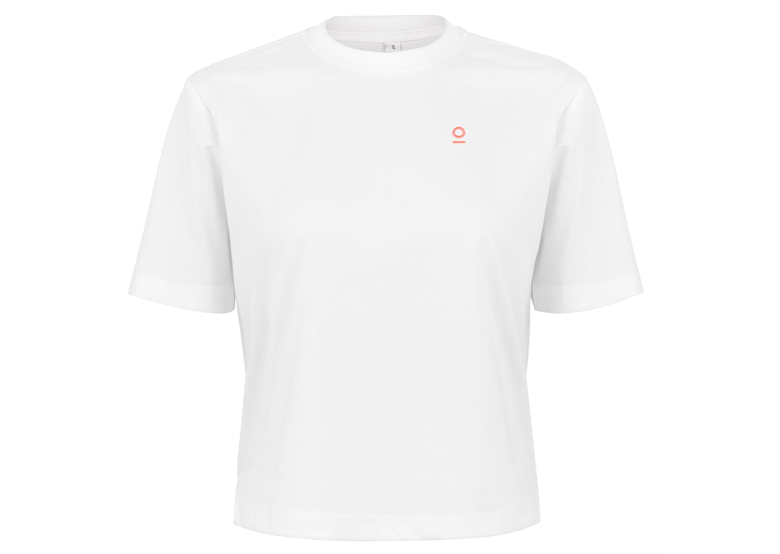 Koszulka damska z krótkim rękawem EROE Sorona Boxy White Logo Tee