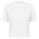 Koszulka damska z krótkim rękawem EROE Sorona Boxy White Logo Tee