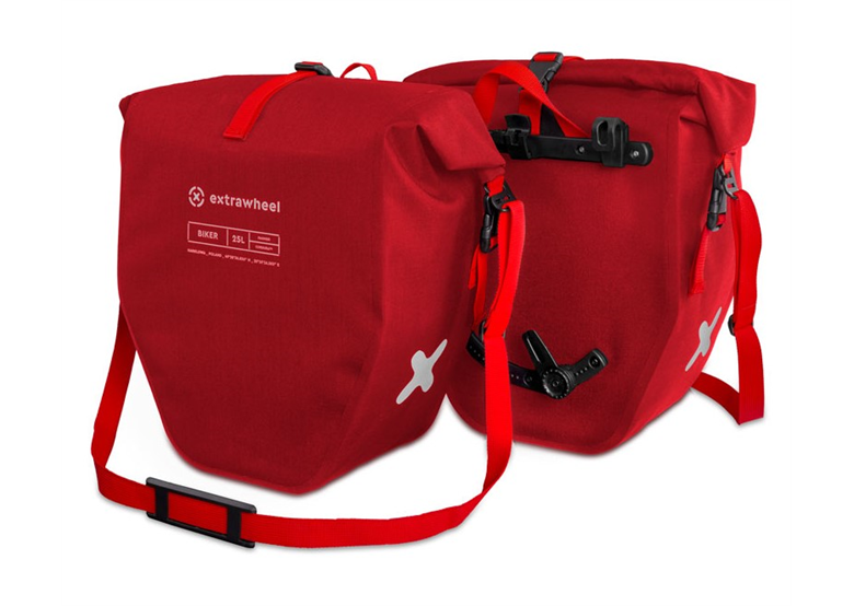 Sakwy EXTRAWHEEL Biker Pro Premium Cordura