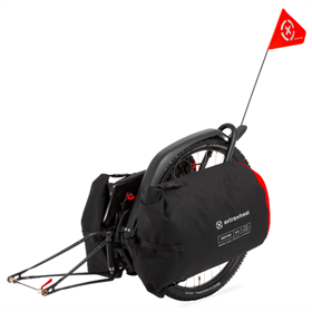 Przyczepka bagażowa EXTRAWHEEL Brave 26' + Torby Drifter 100L