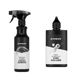 Odtłuszczacz EYEN Eco Degreaser + Wosk do łańcucha EYEN Wax Lube