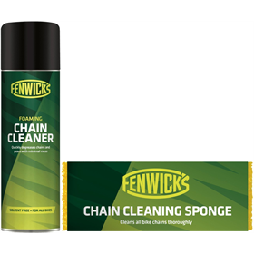 Pianka do czyszczenia łańcucha FENWICK'S Foaming Chain Cleaner + Gąbka do czyszczenia łańcucha FENWICK'S Chain Cleaning Sponge