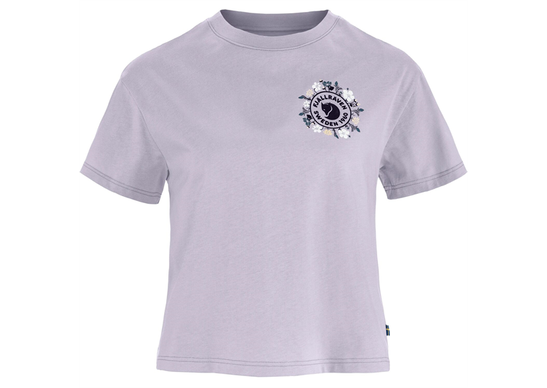 Koszulka damska z krótkim rękawem FJALLRAVEN Fjallblomster Logo