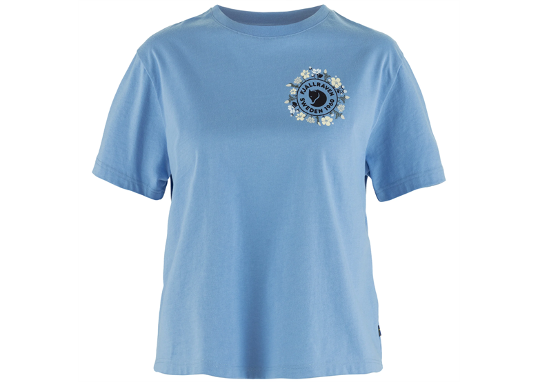 Koszulka damska z krótkim rękawem FJALLRAVEN Fjallblomster Logo