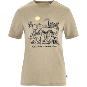 Koszulka damska z krótkim rękawem FJALLRAVEN Hoja Lugnt