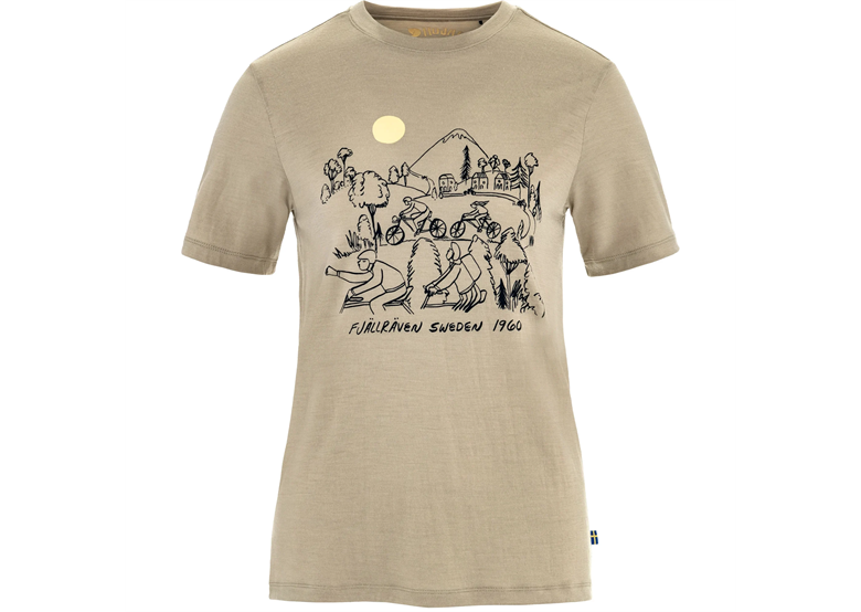 Koszulka damska z krótkim rękawem FJALLRAVEN Hoja Lugnt