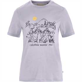 Koszulka damska z krótkim rękawem FJALLRAVEN Hoja Lugnt