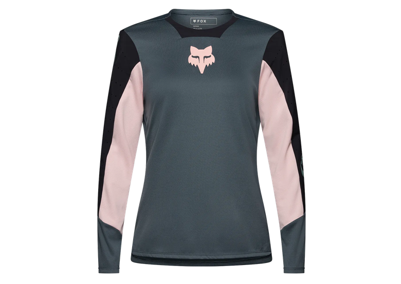 Koszulka rowerowa damska z długim rękawem FOX Defend Creation