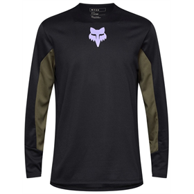 Koszulka rowerowa z długim rękawem dziecięca FOX Defend Park Youth
