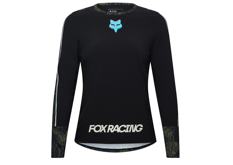 Koszulka rowerowa damska z długim rękawem FOX Defend Thermal W Lunar SE