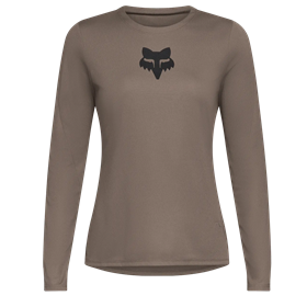 Koszulka rowerowa damska z długim rękawem FOX Ranger Head