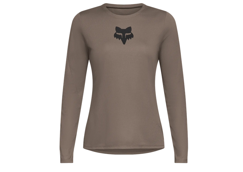 Koszulka rowerowa damska z długim rękawem FOX Ranger Head