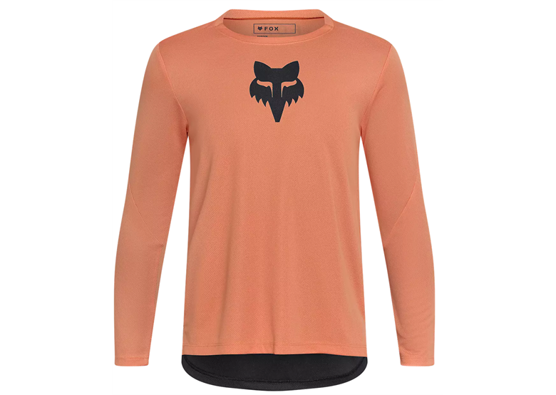 Koszulka rowerowa z długim rękawem dziecięca FOX Ranger Head LS Youth