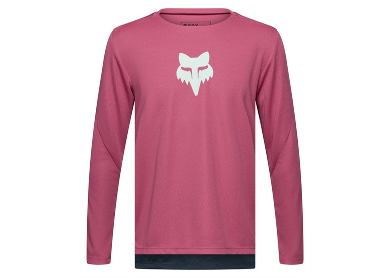 Koszulka rowerowa z długim rękawem dziecięca FOX Ranger Head LS Youth