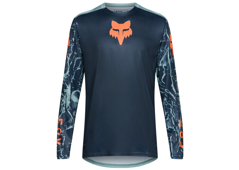 Koszulka rowerowa z długim rękawem dziecięca FOX Ranger Image Print
