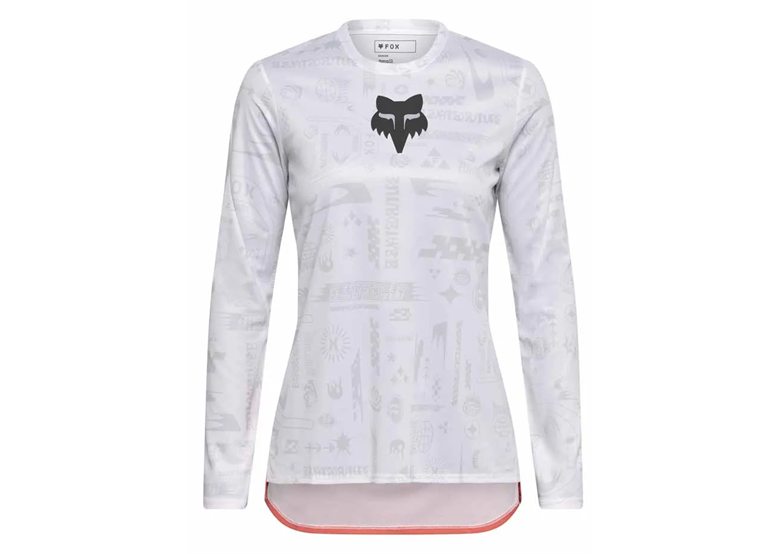 Koszulka rowerowa damska z długim rękawem FOX Ranger Lunar