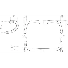 Kierownica gravelowa FSA K-WING AGX
