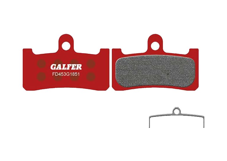 Okładziny hamulcowe GALFER FD453