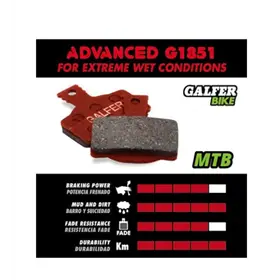 Okładziny hamulcowe GALFER FD582