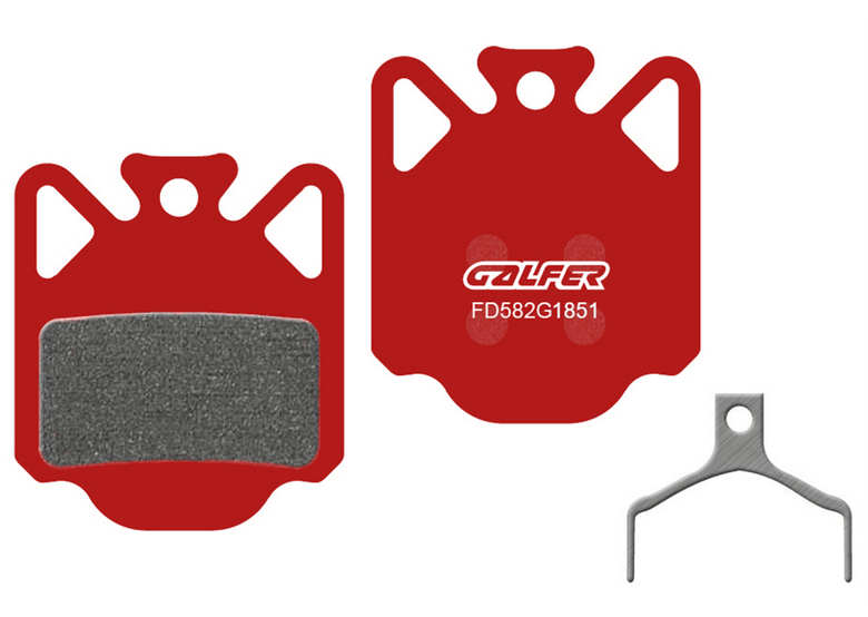 Okładziny hamulcowe GALFER FD582