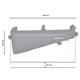 Torba pod ramę GEOSMINA Frame Bag MTB